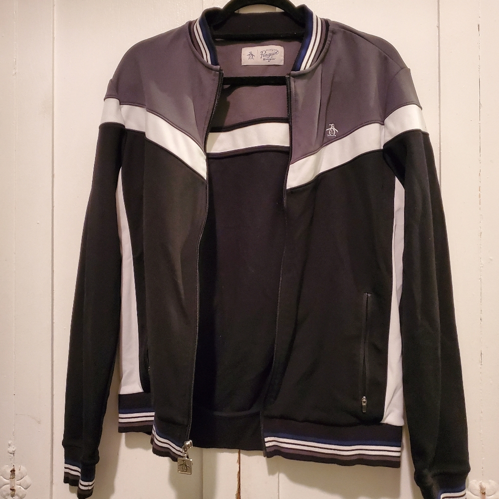 Original Penguin Retro Colorblock Track Jacket